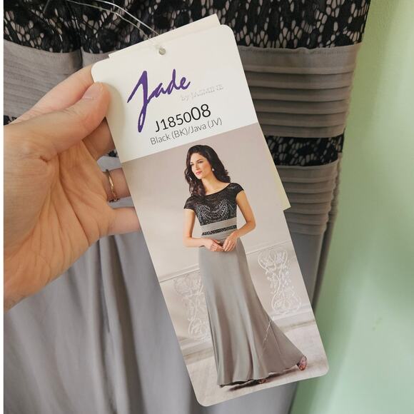 Jade by Jasmine J185008 Gown Special Occasion Bridesmaid Prom Plus Size 18 - Picture 2 of 16